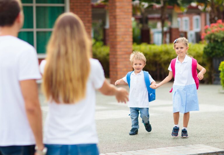 Vyzvedávání dětí ze školy