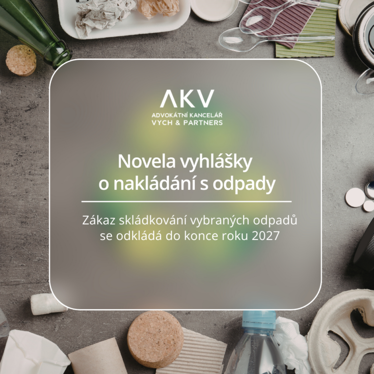 Novela vyhlášky o podrobnostech nakládání s odpady