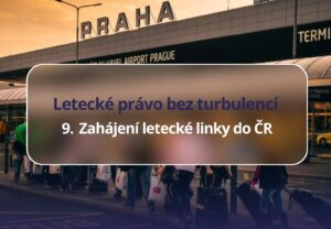 provoz mezinárodní letecké linky do ČR
