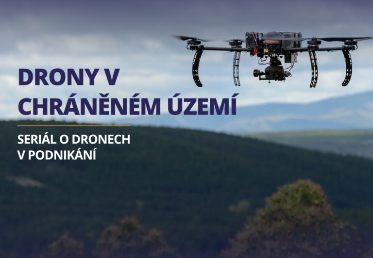 Drony v chráněném území