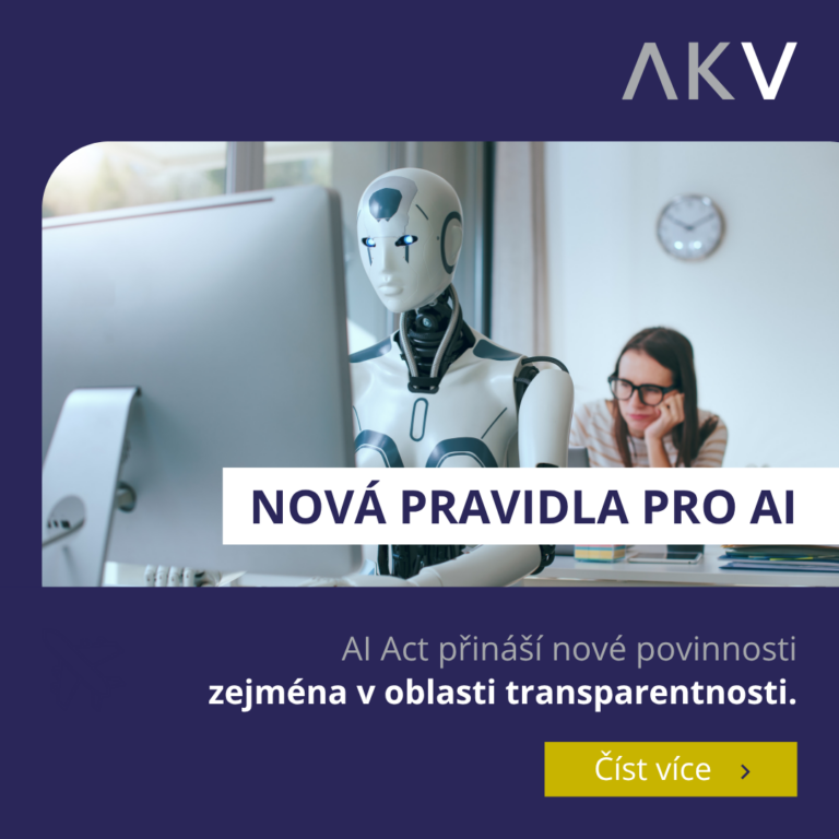 nová pravidla v oblasti AI