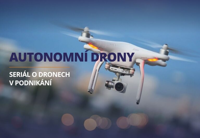Autonomní drony