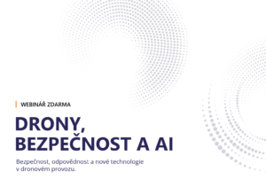 webinář drony, bezpečnost a AI