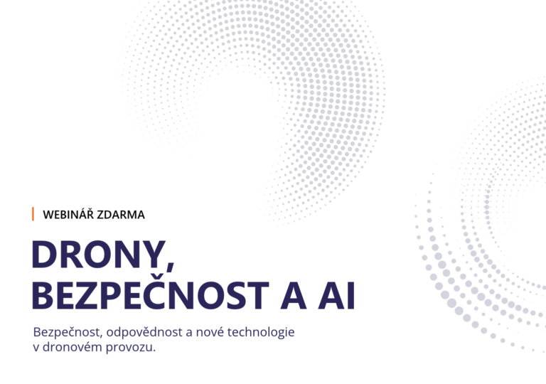 webinář drony, bezpečnost a AI